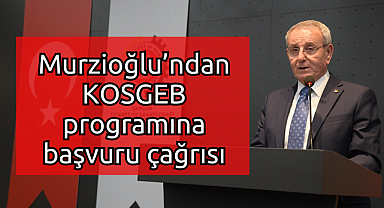 Murzioğlu'ndan KOSGEB programına başvuru çağrısı