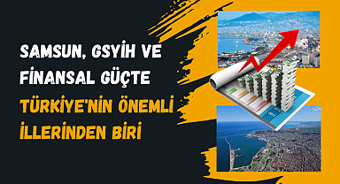 Samsun, GSYİH ve Finansal Güçte Türkiye'nin Önemli İllerinden Biri