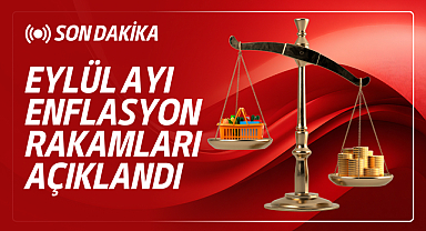 Son Dakika: Eylül Ayı Enflasyon Rakamları Açıklandı