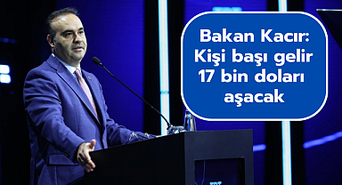 Bakan Kacır: Türkiye’nin Kişi Başı Geliri 17 Bin Doları Aşacak