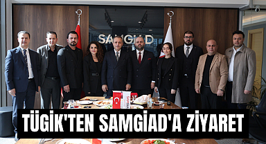 TÜGİK'TEN SAMGİAD'A ZİYARET