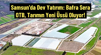 Samsun'da Dev Yatırım: Bafra Sera OTB, Tarımın Yeni Üssü Oluyor!